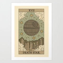 "Death Star" by Thiago Correa Art Print