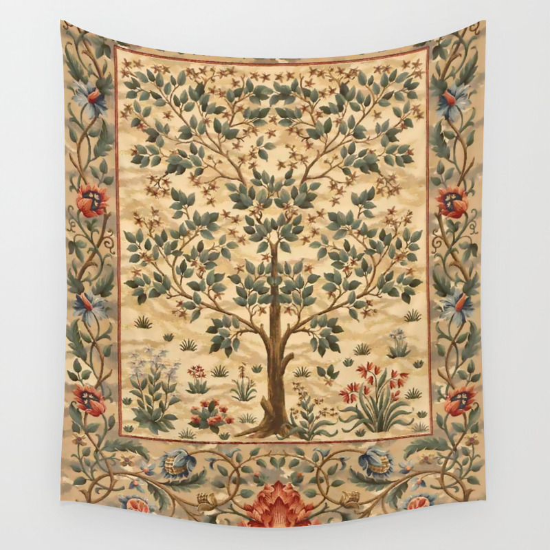 William Morris Tree Of Life 3 Wall Tapestry By Alexandra Arts Society6