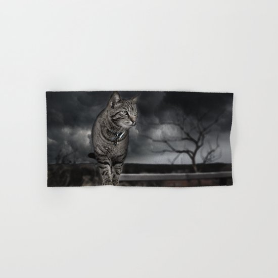 Cat on the Prowl Hand & Bath Towel