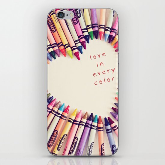love in every color iPhone & iPod Skin