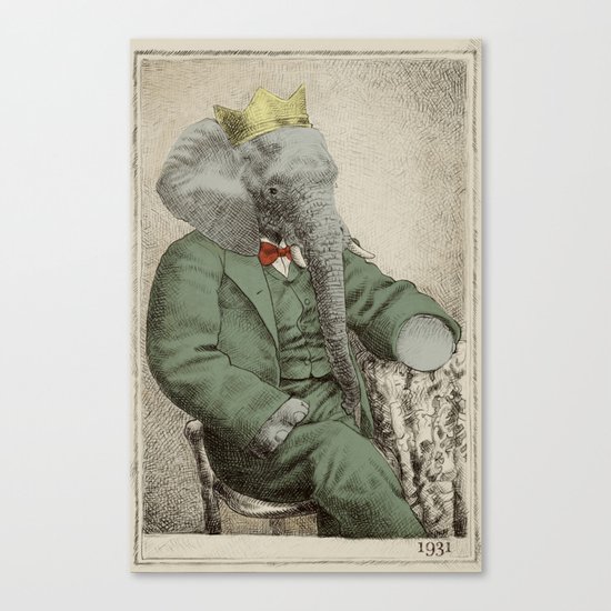 Royal Portrait, 1931 Canvas Print