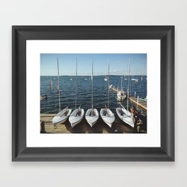 Lake Mendota Framed Art Print