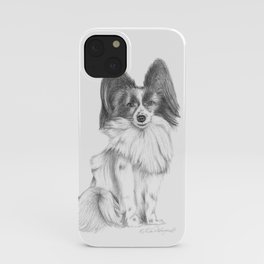 Papillion (Butterfly Dog) iPhone Case