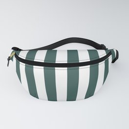 Vertical Stripes (Dark Green & White Pattern) Fanny Pack | Beautiful, Lines, Pattern, Decoration, Stripes, Pretty, Stripy, Patterns, Retro, Graphicdesign 