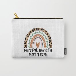 Mental health Teacher graphic design art Carry-All Pouch