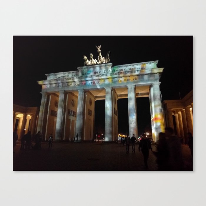 Brandenburg Gate-Berlin Canvas Print