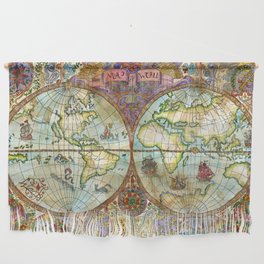 Map of the World Wall Hanging