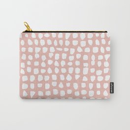 Dots (Pink) Carry-All Pouch