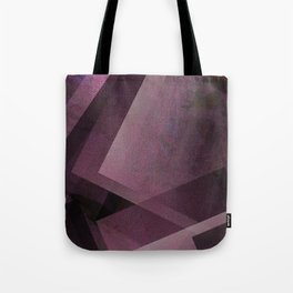 Posh Pink - Digital Geometric Texture Tote Bag