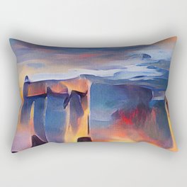 Stonehenge Awakens Rectangular Pillow