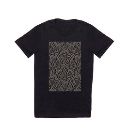 Calligraphic Print T Shirt