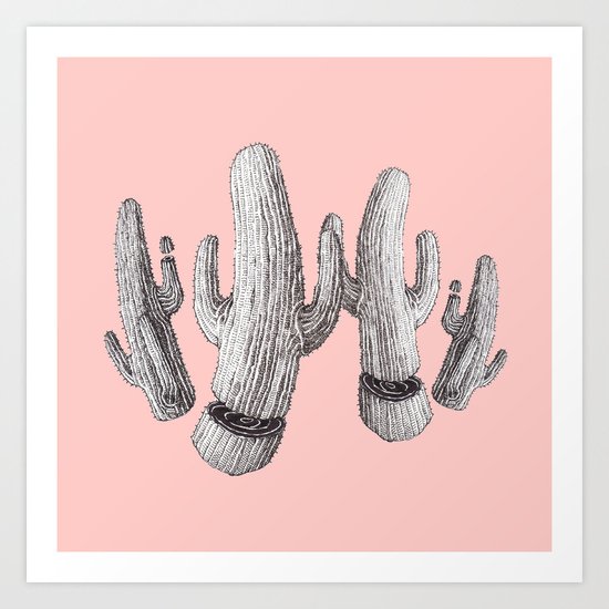 CACTUS BIG Art Print