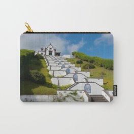 Chapel in Azores islands Carry-All Pouch | Outside, Ourladyofpeace, Architecture, Belief, Catholic, Monument, Spirituality, Art, Chapel, Vilafrancadocampo 
