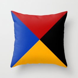 Multicolor 16x16 Gifts For Yachting & Sailing Boats Letter Z Nautical Marine Sail Boat Flag Code Signal Throw Pillow