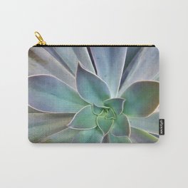 Succulent in Bloom Carry-All Pouch | Color, Foliage, Succulentphoto, Flora, Succulent, Life, Succulentart, Flower, Peacefulart, Organic 