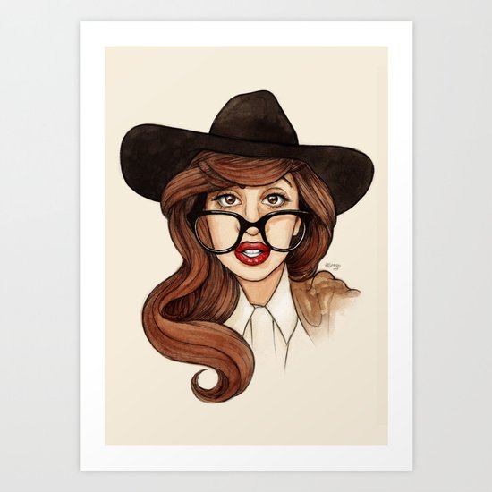 Nerdface Killah Art Print