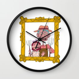 FARM GUYS  Wall Clock