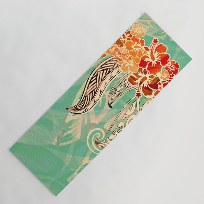 Hawaiian hot sale yoga mat
