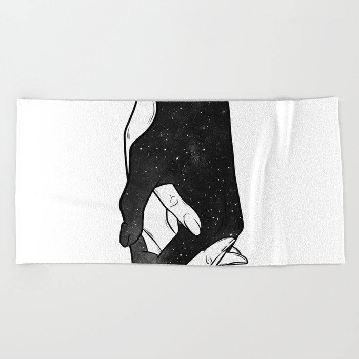 The love will stay. Beach Towel