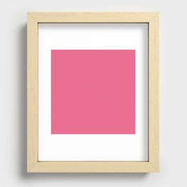 Bling Pink Recessed Framed Print