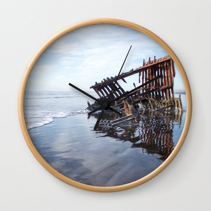 Shipwreck Wall Clock