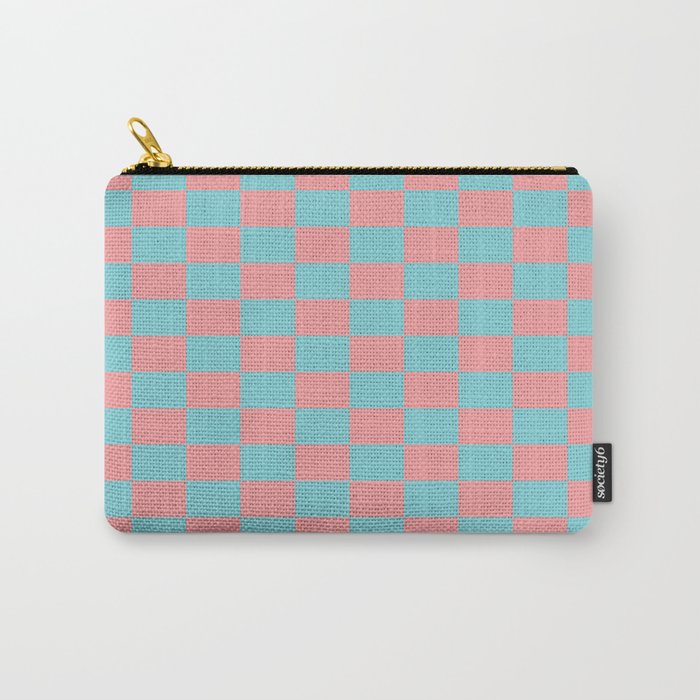 Pink spring pattern Carry-All Pouch