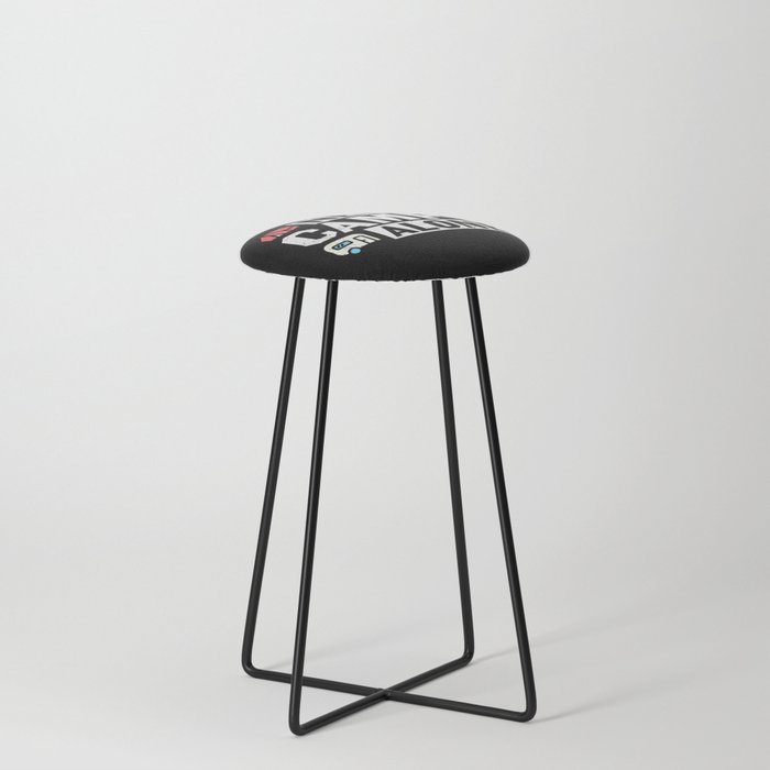 Never Camp Alone Counter Stool
