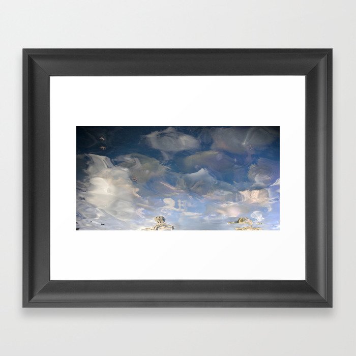Semiotic Sky  Framed Art Print