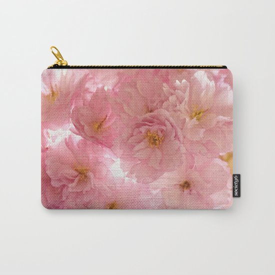 Sakura - Cherryblossom - Cherry blossom - Pink flowers on #Society6 Carry-All Pouch