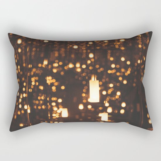By Candlelight Rectangular Pillow