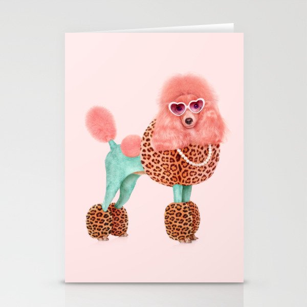 FUNKY POODLE Stationery Cards