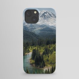 Mountain, Scenic, Rainier, Eunice Lake, National Park, Parks 2016 iPhone Case