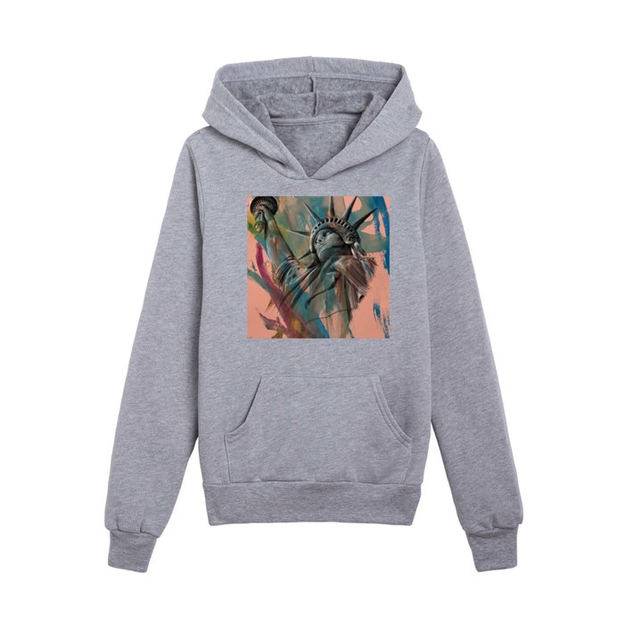 Lady Liberty Kids Pullover Hoodie