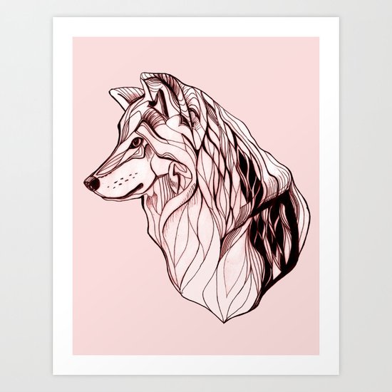 Wolf Art Print