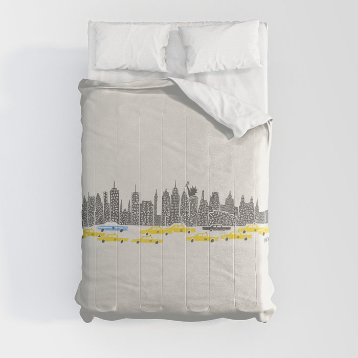 New York City Panoramic Comforter