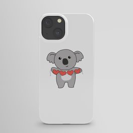 Koala For Valentine's Day Sweet Animals With iPhone Case