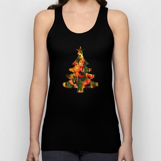 Christmas tree Unisex Tank Top