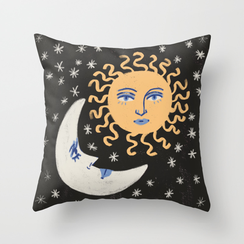 moon throw pillow