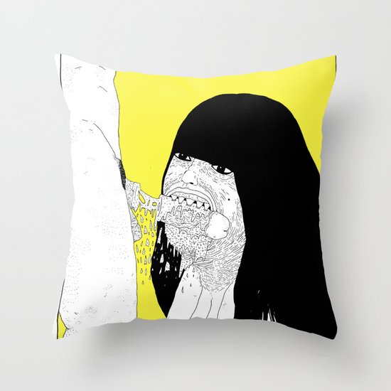 GOOD GIRLS VS RUDE GIRLS Throw Pillow