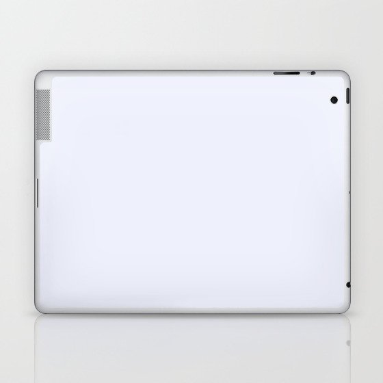 Brilliant White Laptop & iPad Skin