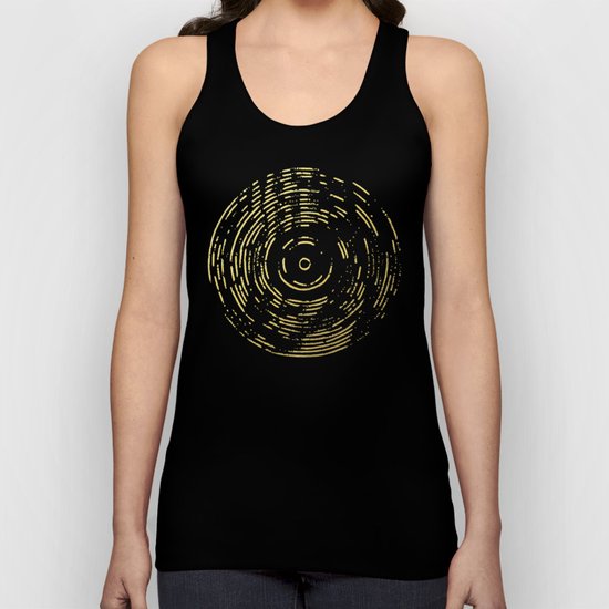 Gold Disc Unisex Tank Top