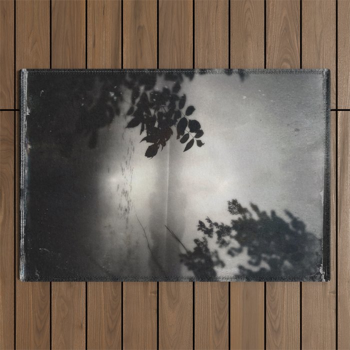 Ghostly Gardens The Mists of Shadow Lake  Outdoor Rug