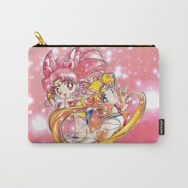 Super Sailor Moon & Chibi Moon (edit 2/A) Carry-All Pouch | Graphic Design, Vector, Illustration, Movies & TV 