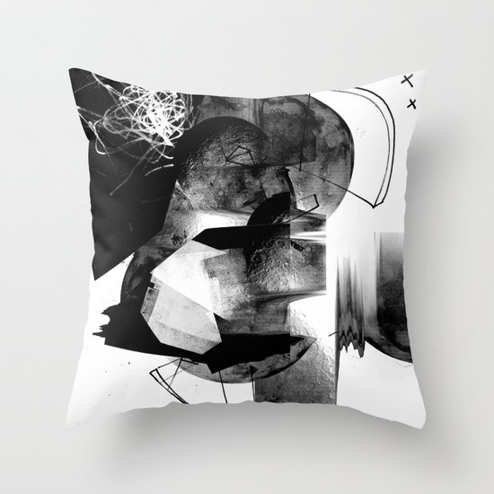 Moonscan Throw Pillow
