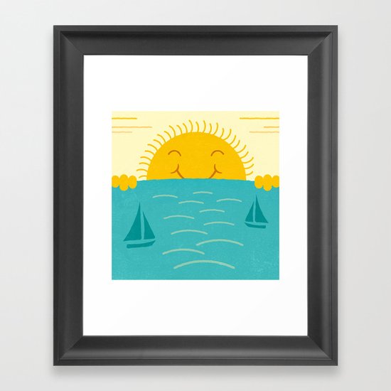Sunrise Framed Art Print