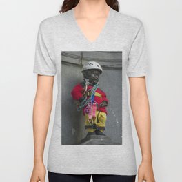 Pis de las resistance  V Neck T Shirt