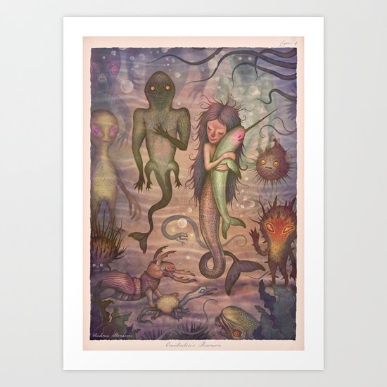 Omutnitsa's Reunion Art Print