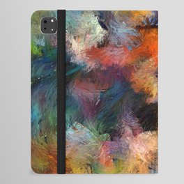 Colorful Brushstrokes iPad Folio Case