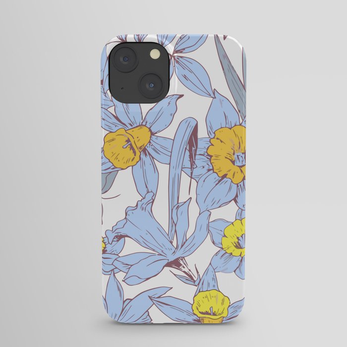 daffodils flowers iPhone Case
