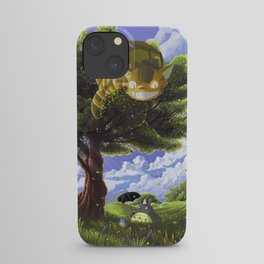 Totoro and Catbus iPhone Case